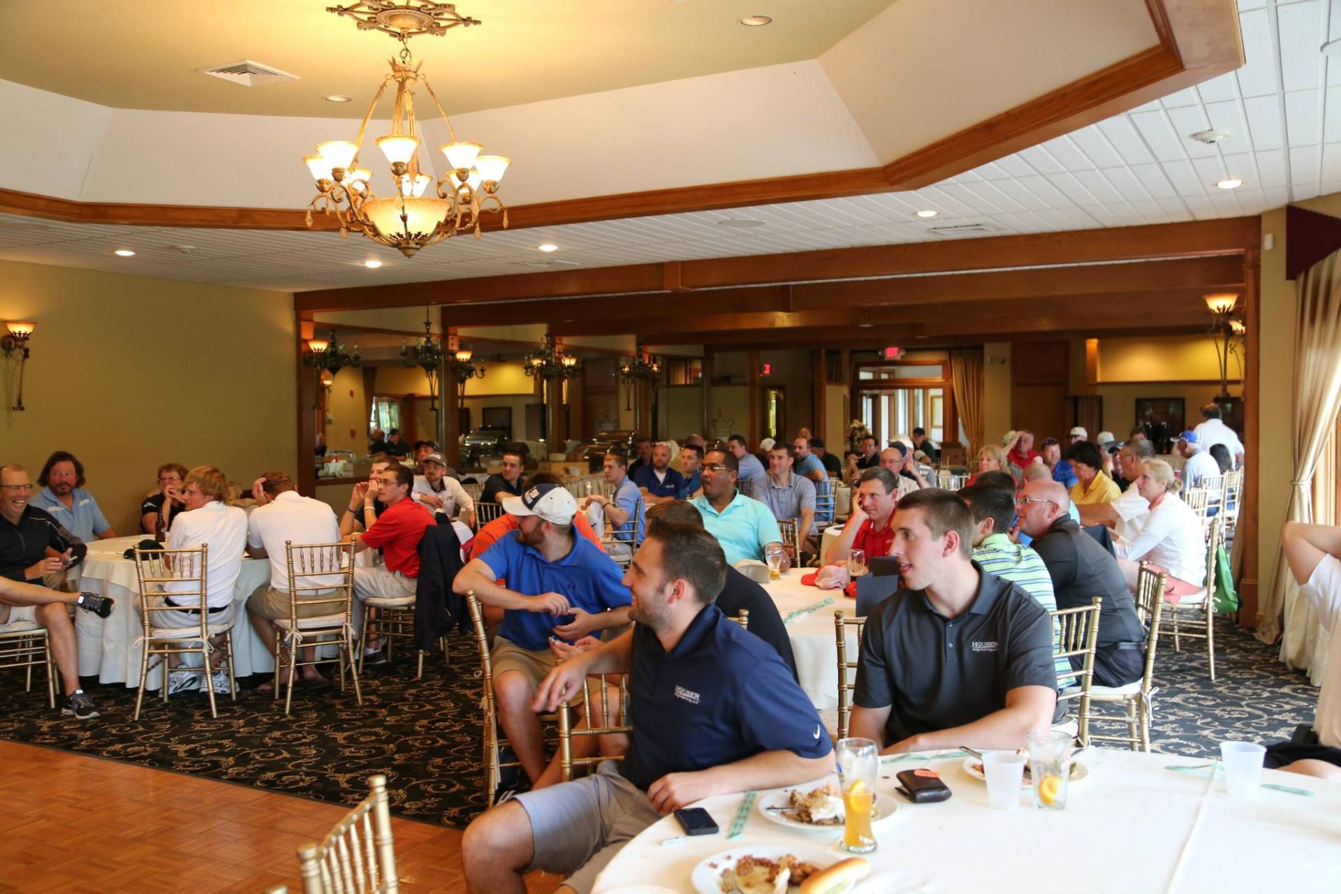 Group at the awards luncheon tables